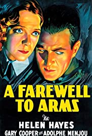 Movie poster for A Farewell to Arms