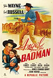 Movie poster for Angel and the Badman
