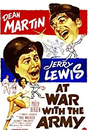 Movie poster for At War with the Army