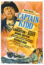 Movie poster for Captain Kidd
