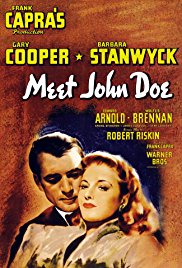 Movie poster for Meet John Doe