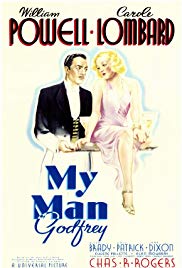 Movie poster for My Man Godfrey