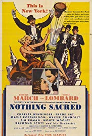 Movie poster for Nothing Sacred