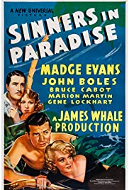 Movie poster for Sinners in Paradise