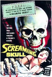 Movie poster for The Screaming Skull